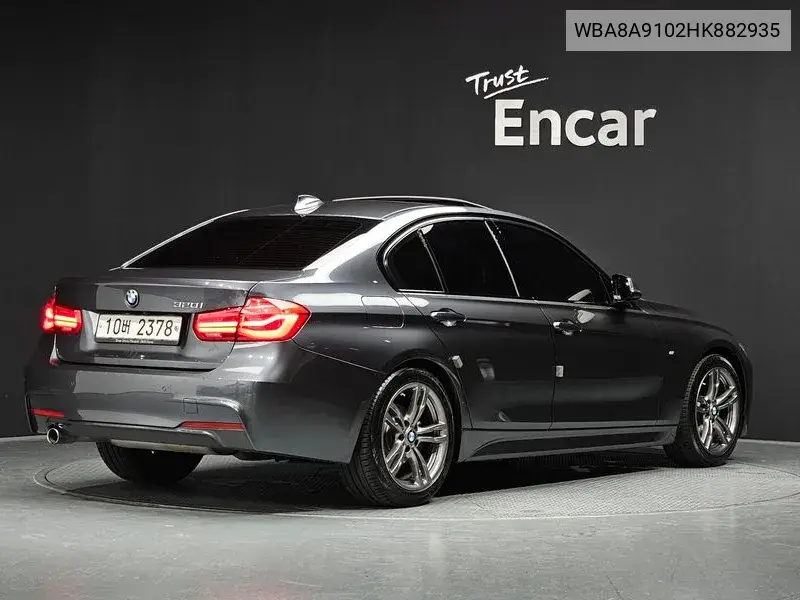 3 Series (F30) 320I M Sports VIN: WBA8A9102HK882935 Lot: 39978023