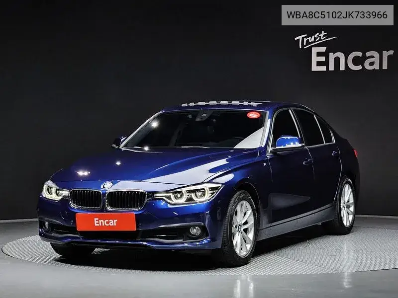 3 Series (F30) 320D VIN: WBA8C5102JK733966 Lot: 39968847