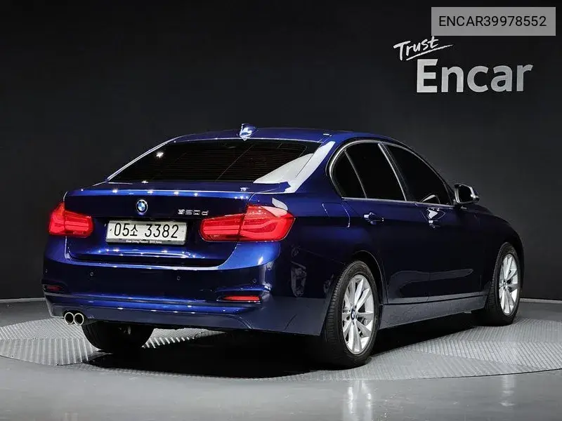 3 Series (F30) 320D VIN: ENCAR39978552 Lot: 39978552