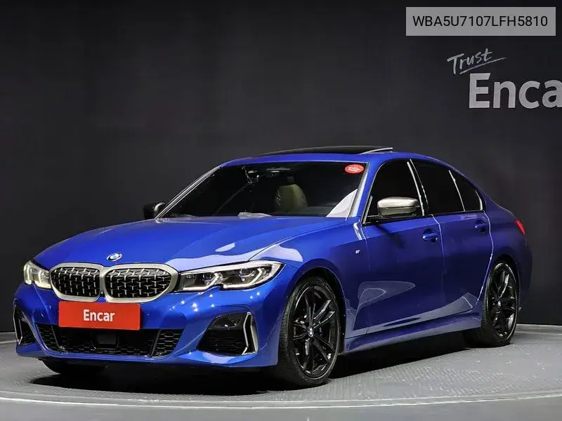 3 Series (G20) M340I VIN: WBA5U7107LFH5810 Lot: 39630274