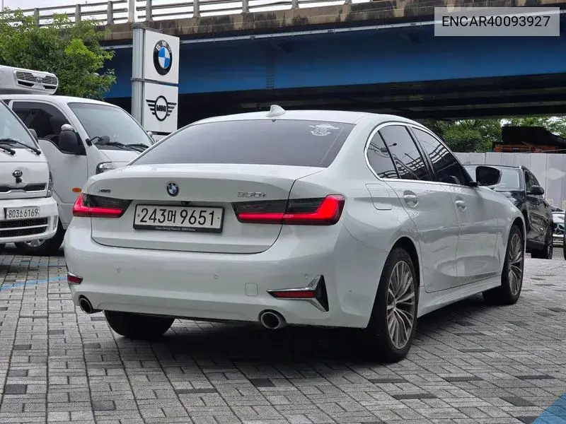 3 Series (G20) 330I xDrive Luxury VIN: ENCAR40093927 Lot: 40093927