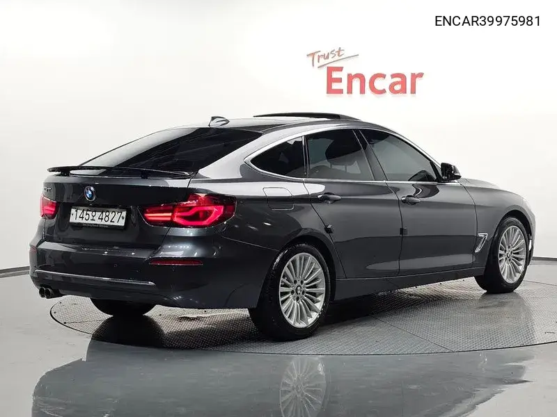 3 Series Gt (F34) Gt 320D Luxury VIN: ENCAR39975981 Lot: 39975981