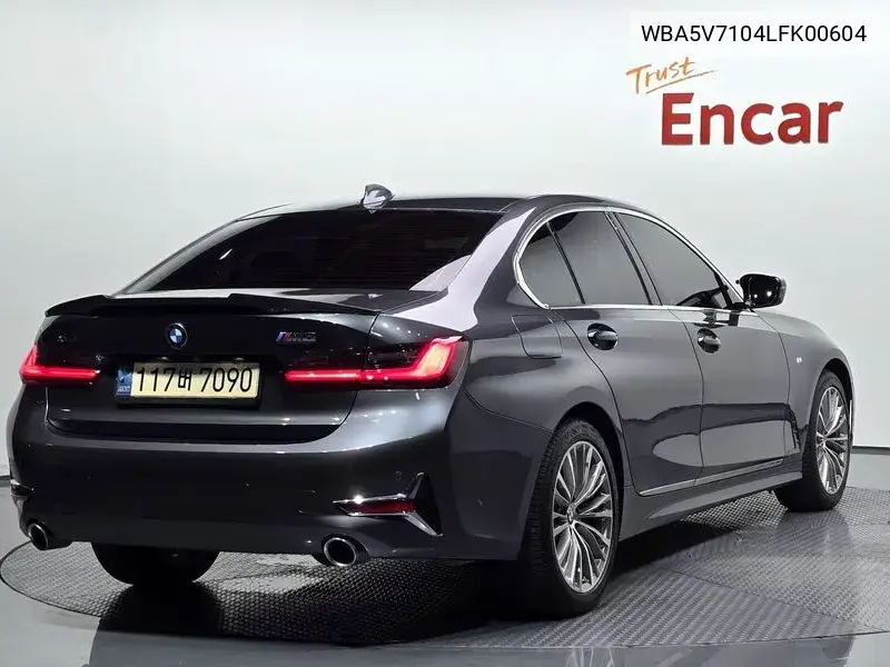 3 Series (G20) 320D xDrive Luxury VIN: WBA5V7104LFK00604 Lot: 40081343