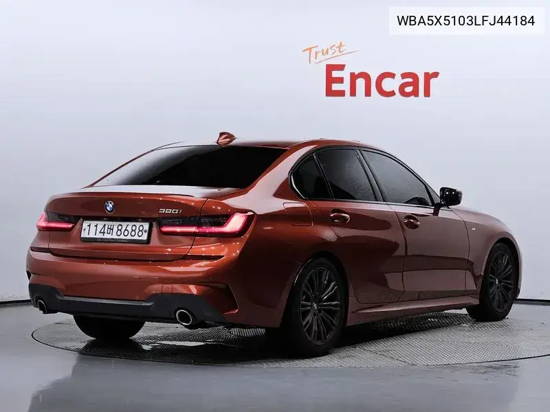 3 Series (G20) 320I M Sports VIN: WBA5X5103LFJ44184 Lot: 40105899