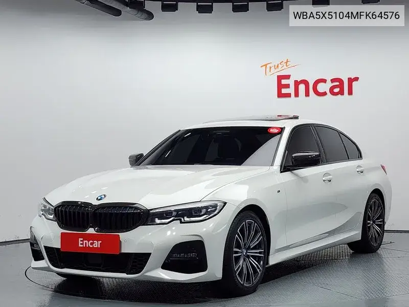 3 Series (G20) 320I M Sports VIN: WBA5X5104MFK64576 Lot: 39626078