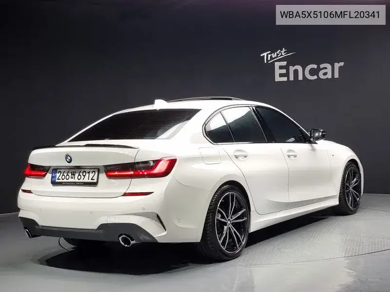 3 Series (G20) 320I M Sports VIN: WBA5X5106MFL20341 Lot: 39631420