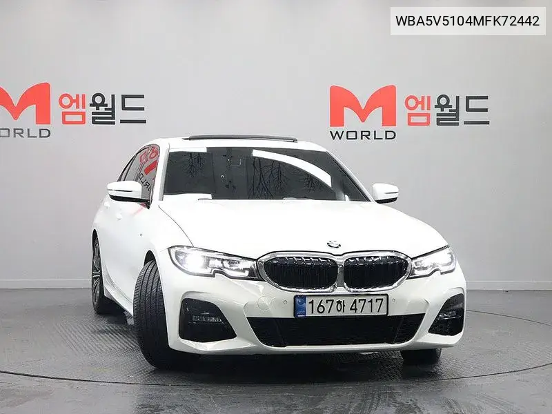 3 Series (G20) 320D M Sports VIN: WBA5V5104MFK72442 Lot: 39967708