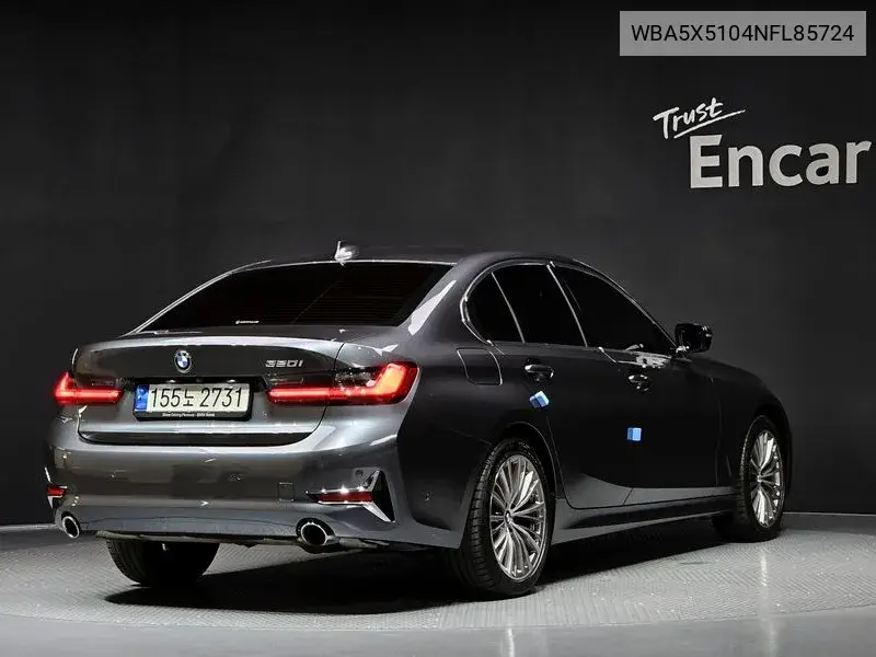 3 Series (G20) 320I Luxury VIN: WBA5X5104NFL85724 Lot: 39973871