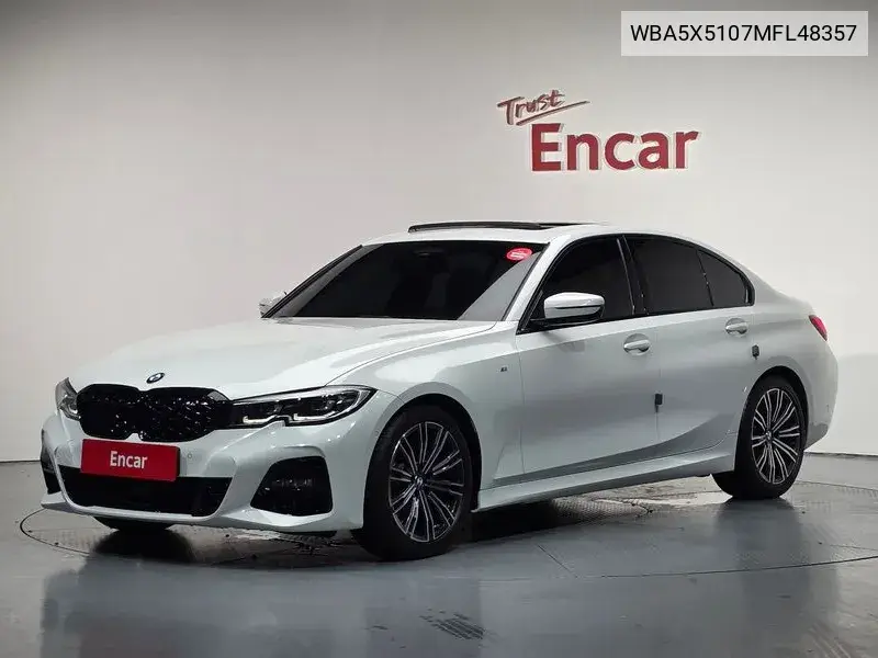 3 Series (G20) 320I M Sports VIN: WBA5X5107MFL48357 Lot: 40091614