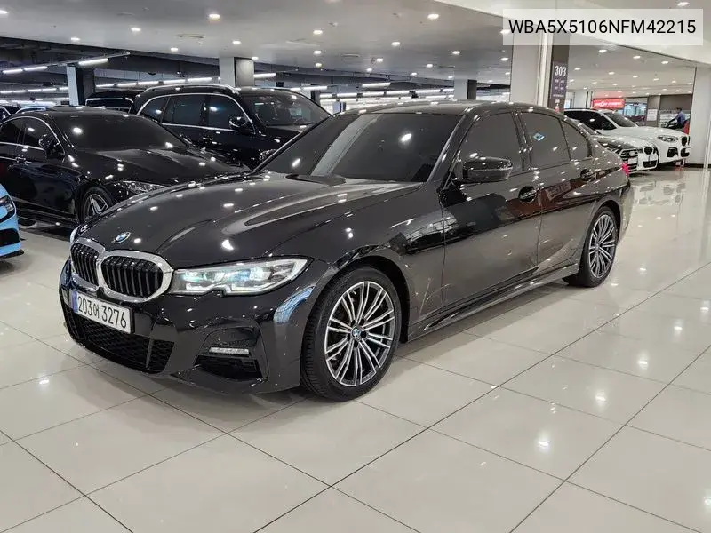 3 Series (G20) 320I M Sports VIN: WBA5X5106NFM42215 Lot: 39639371