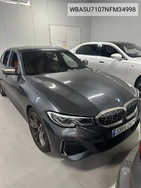 3 Series (G20) M340I Performance VIN: WBA5U7107NFM34998 Lot: 39968902