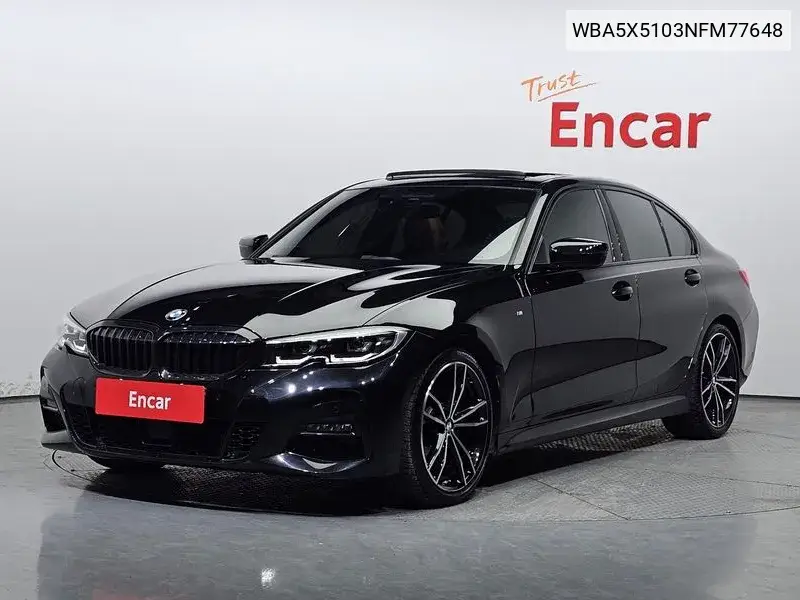 3 Series (G20) 320I M Sports VIN: WBA5X5103NFM77648 Lot: 40091786