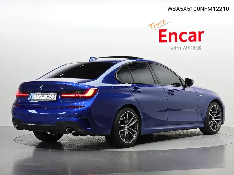 3 Series (G20) 320I M Sports VIN: WBA5X5100NFM12210 Lot: 40092823