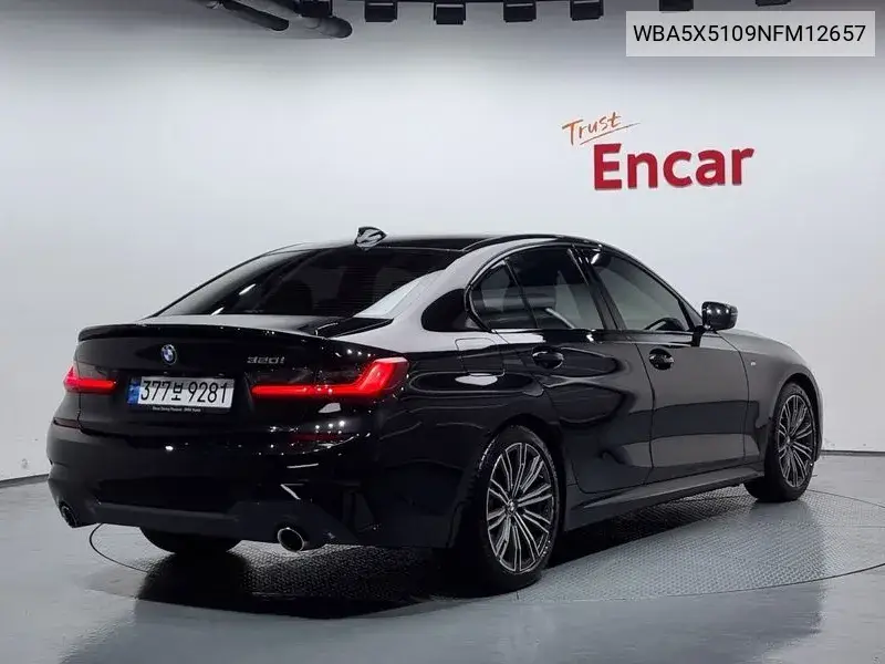 3 Series (G20) 320I M Sports VIN: WBA5X5109NFM12657 Lot: 40113056