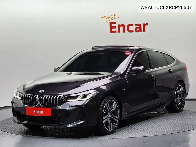 6 Series Gt (G32) 630I xDrive M Sports VIN: WBA61CC0XRCP26607 Lot: 39018466