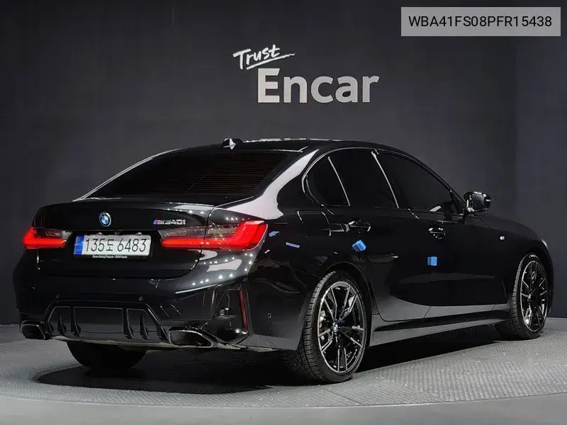 3 Series (G20) M340I VIN: WBA41FS08PFR15438 Lot: 39953916