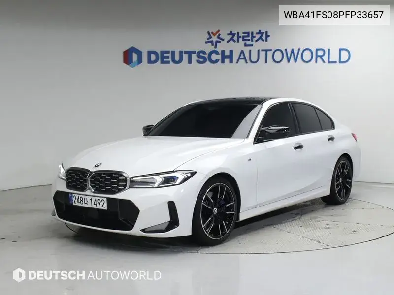 3 Series (G20) M340I VIN: WBA41FS08PFP33657 Lot: 40108573