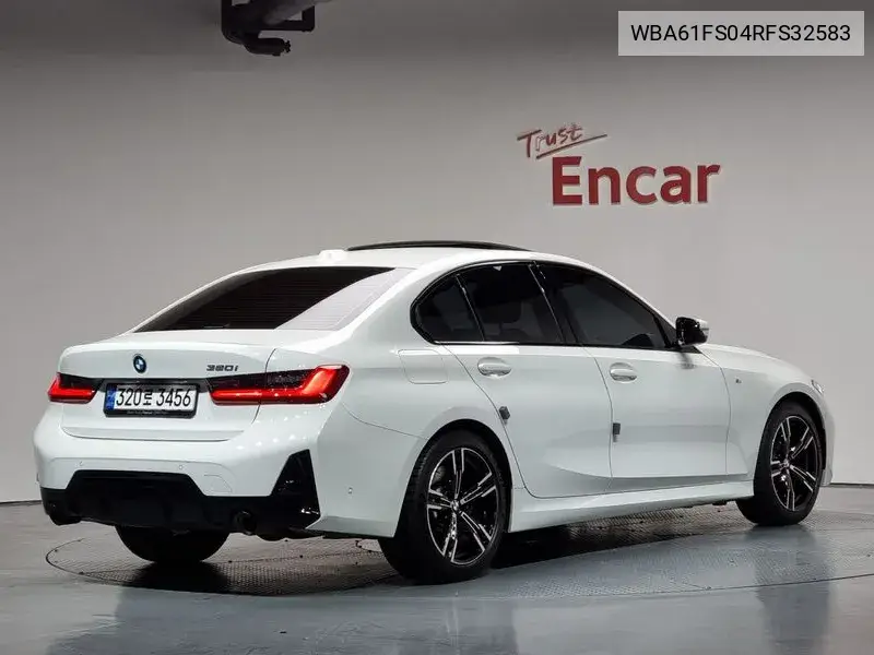3 Series (G20) 320I M Sports VIN: WBA61FS04RFS32583 Lot: 39625281