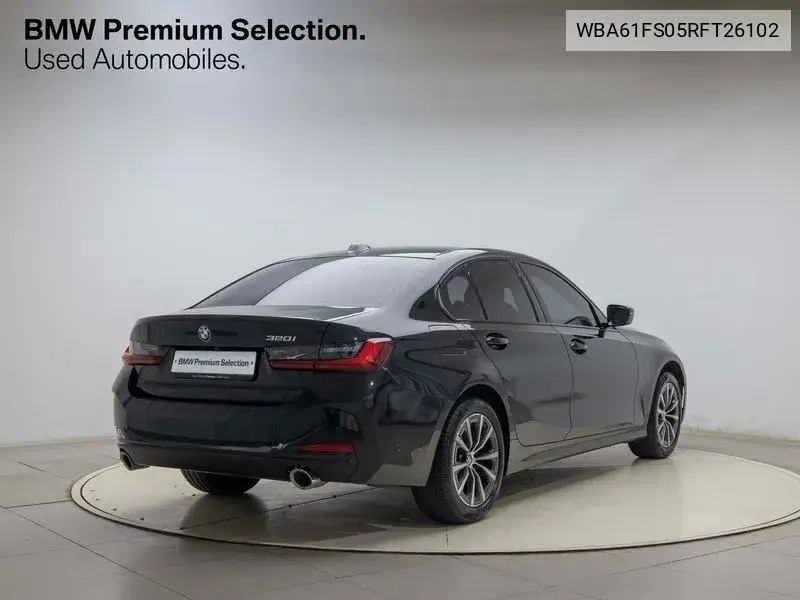 3 Series (G20) 320I VIN: WBA61FS05RFT26102 Lot: 39640671