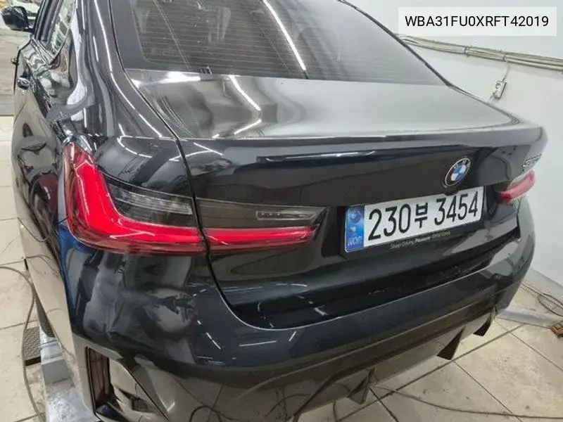 3 Series (G20) 320D M Sports VIN: WBA31FU0XRFT42019 Lot: 39968727