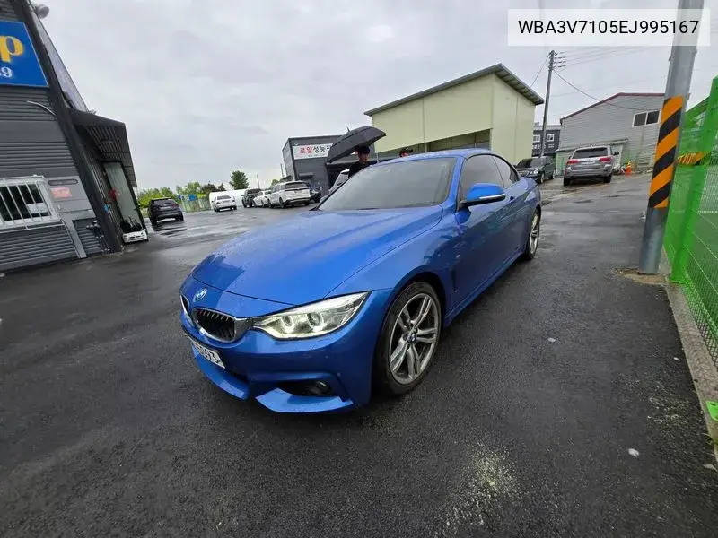 4 Series (F32) 428I M Sports Convertible VIN: WBA3V7105EJ995167 Lot: 39618592