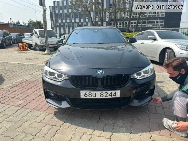 4 Series (F32) 420D xDrive Sports Coupe VIN: WBA3P3101FK270907 Lot: 39643401