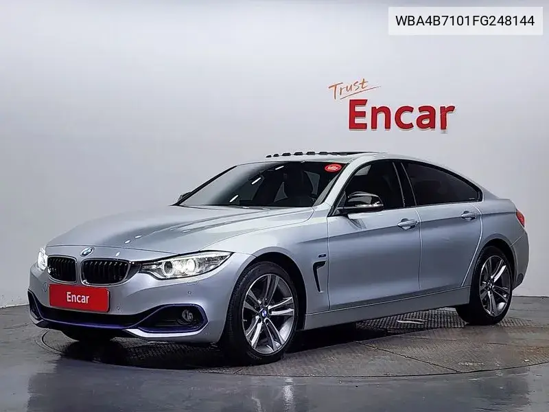 4 Series (F32) 420D xDrive Sports Gran Coupe VIN: WBA4B7101FG248144 Lot: 39942736