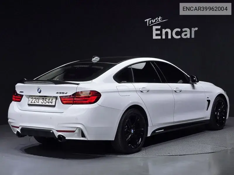 4 Series (F32) 420D xDrive Sports Gran Coupe VIN: ENCAR39962004 Lot: 39962004