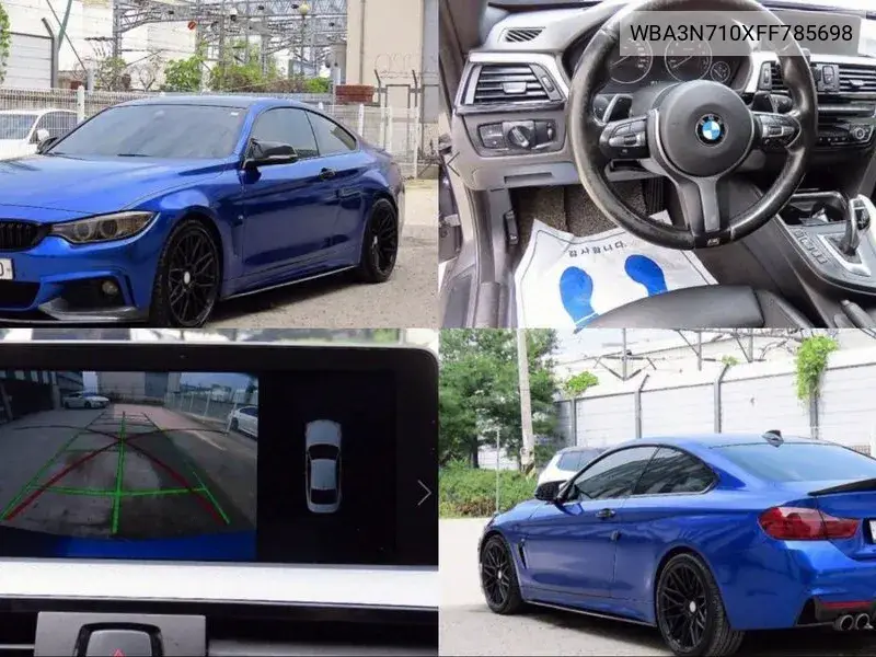 4 Series (F32) 428I M Sports Coupe VIN: WBA3N710XFF785698 Lot: 39966945