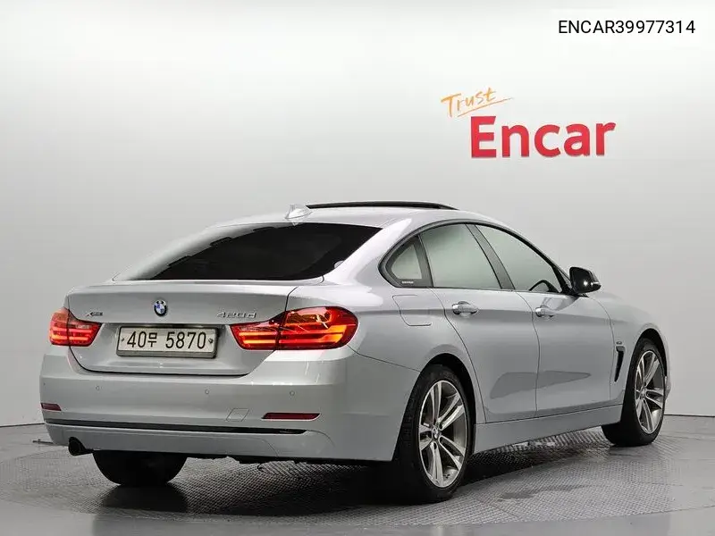 4 Series (F32) 420D xDrive Sports Gran Coupe VIN: ENCAR39977314 Lot: 39977314