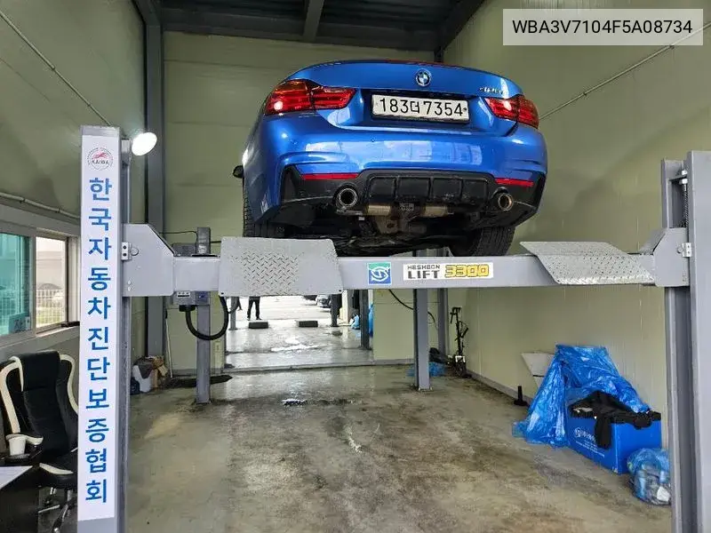 4 Series (F32) 428I M Sports Convertible VIN: WBA3V7104F5A08734 Lot: 39992613