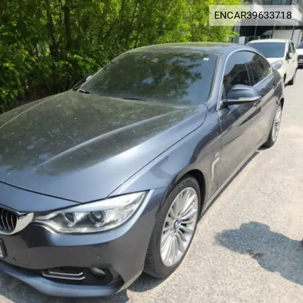 4 Series (F32) 420D Luxury Gran Coupe VIN: ENCAR39633718 Lot: 39633718