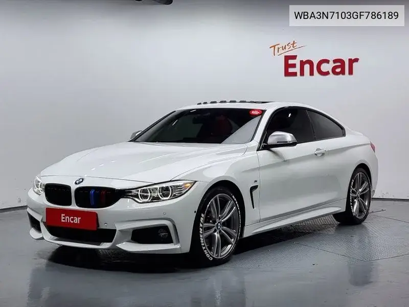 4 Series (F32) 428I M Sports Coupe VIN: WBA3N7103GF786189 Lot: 39941853