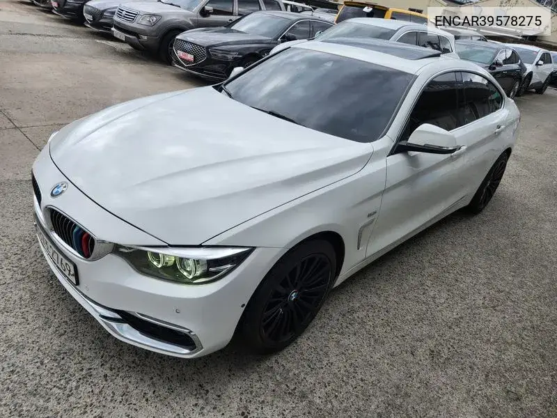 4 Series (F32) 420D Luxury Gran Coupe VIN: ENCAR39578275 Lot: 39578275