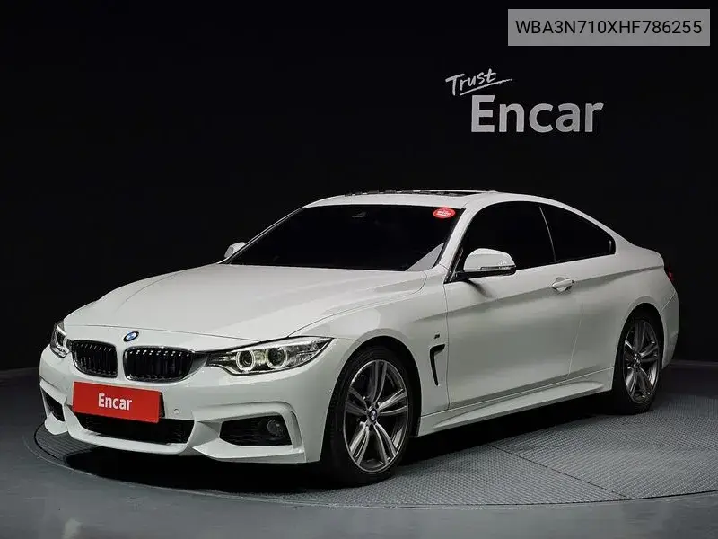 4 Series (F32) 428I M Sports Coupe VIN: WBA3N710XHF786255 Lot: 39972584
