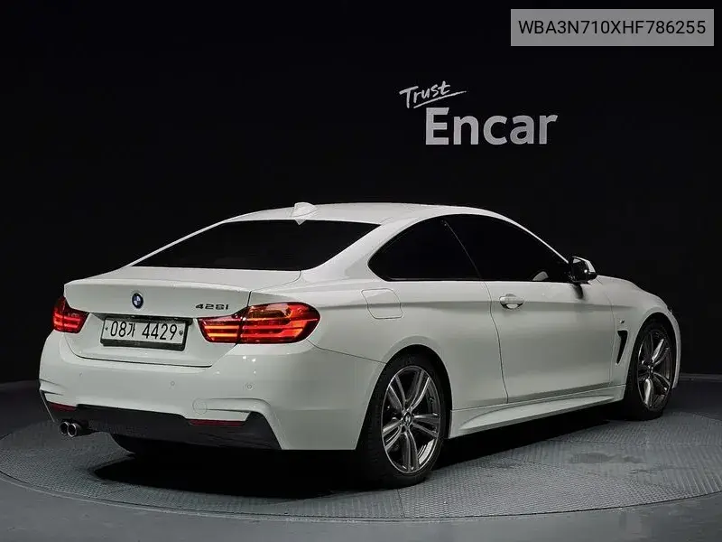 4 Series (F32) 428I M Sports Coupe VIN: WBA3N710XHF786255 Lot: 39972584