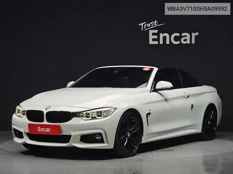 4 Series (F32) 428I M Sports Convertible VIN: WBA3V7100H5A09592 Lot: 39984435