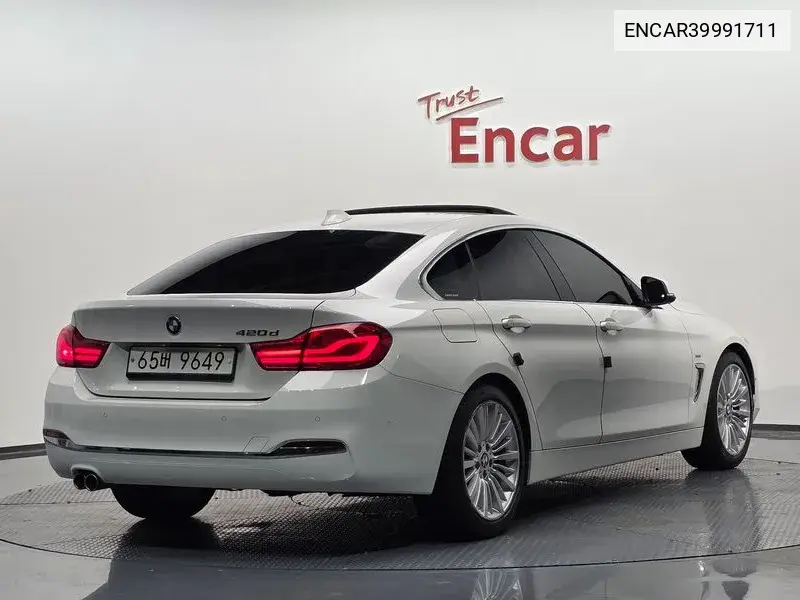 4 Series (F32) 420D Luxury Gran Coupe VIN: ENCAR39991711 Lot: 39991711