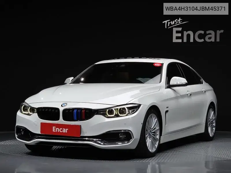 4 Series (F32) 420I Luxury Gran Coupe VIN: WBA4H3104JBM45371 Lot: 39642006