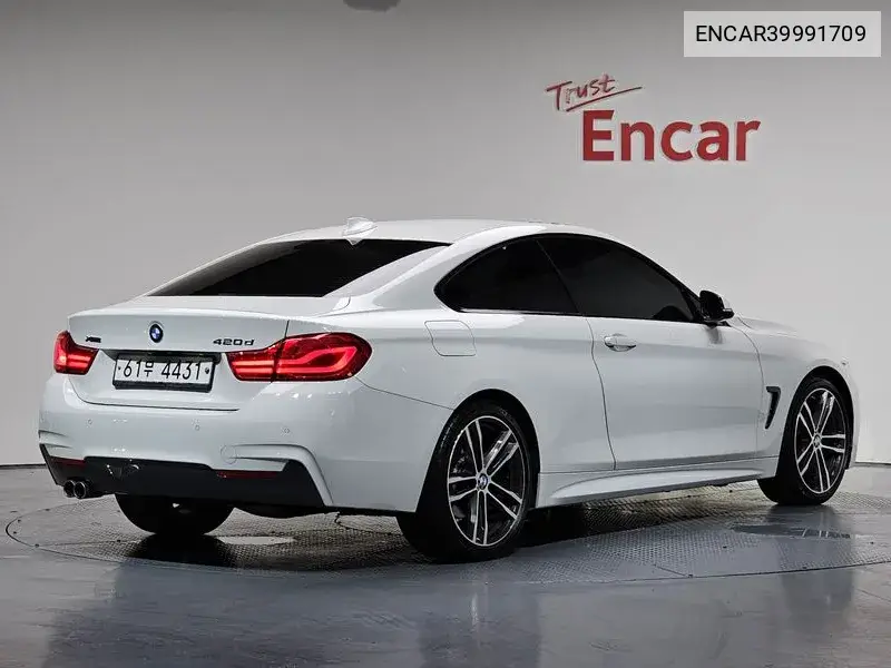 4 Series (F32) 420D M Sports Coupe VIN: ENCAR39991709 Lot: 39991709