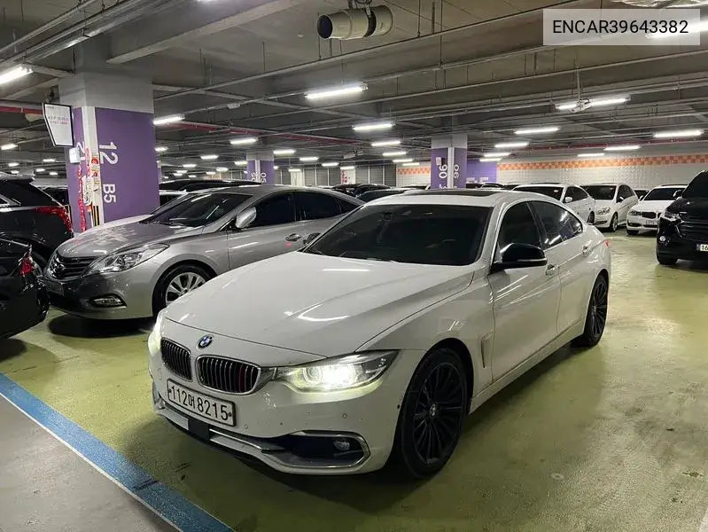 4 Series (F32) 420I Luxury Gran Coupe VIN: ENCAR39643382 Lot: 39643382