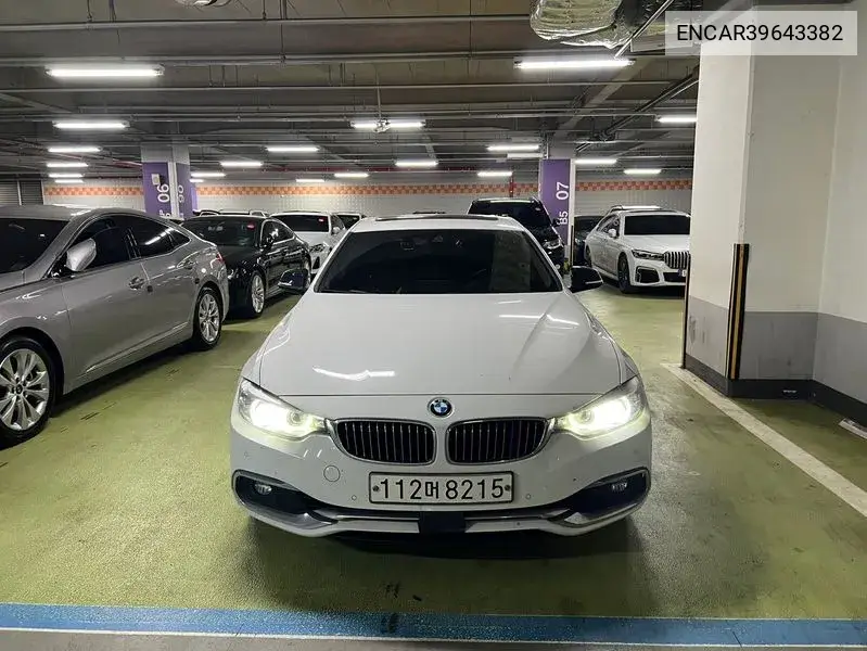 4 Series (F32) 420I Luxury Gran Coupe VIN: ENCAR39643382 Lot: 39643382