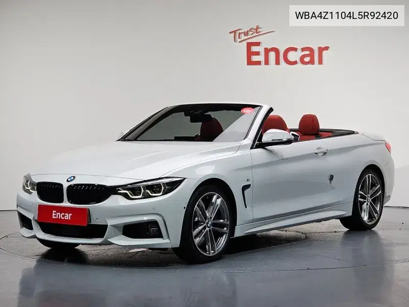 4 Series (F32) 430I M Sports Convertible VIN: WBA4Z1104L5R92420 Lot: 39984017