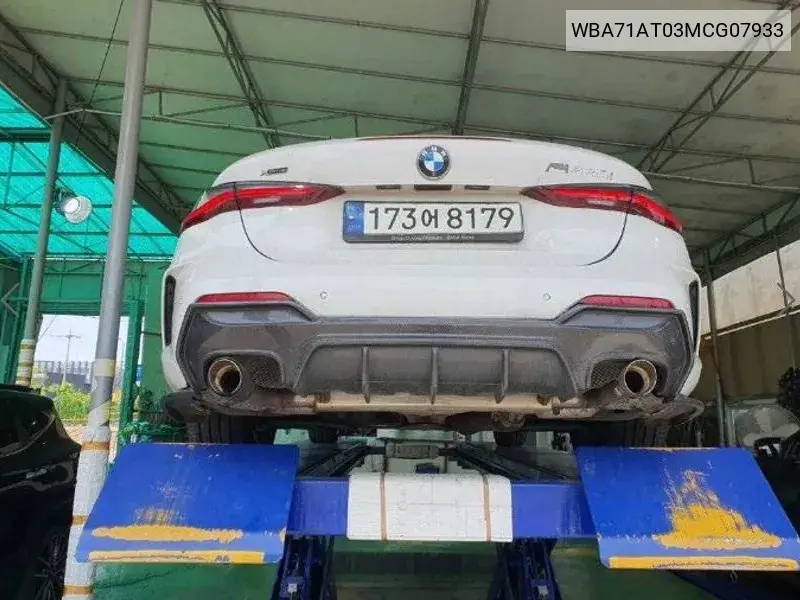 4 Series (G22) 420I M Sports Convertible VIN: WBA71AT03MCG07933 Lot: 39891870