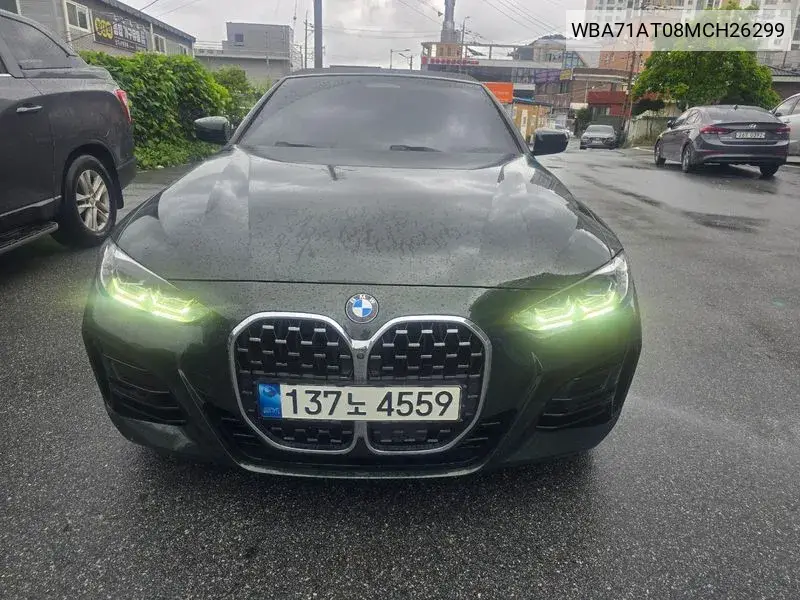 4 Series (G22) 420I M Sports Convertible VIN: WBA71AT08MCH26299 Lot: 39916565