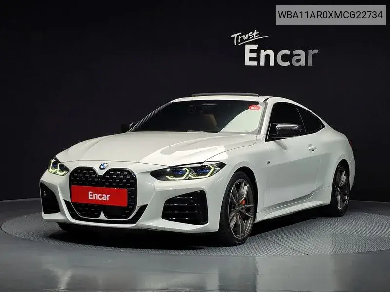 4 Series (G22) M440I xDrive Coupe VIN: WBA11AR0XMCG22734 Lot: 40019798