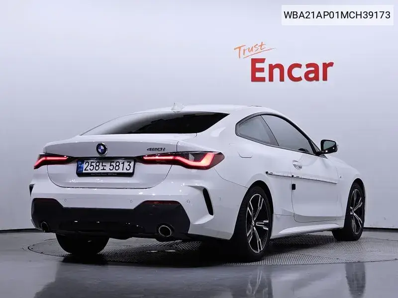 4 Series (G22) 420I M Sports Coupe VIN: WBA21AP01MCH39173 Lot: 40046233