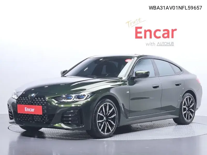 4 Series (G22) 420I M Sports Gran Coupe VIN: WBA31AV01NFL59657 Lot: 39596126