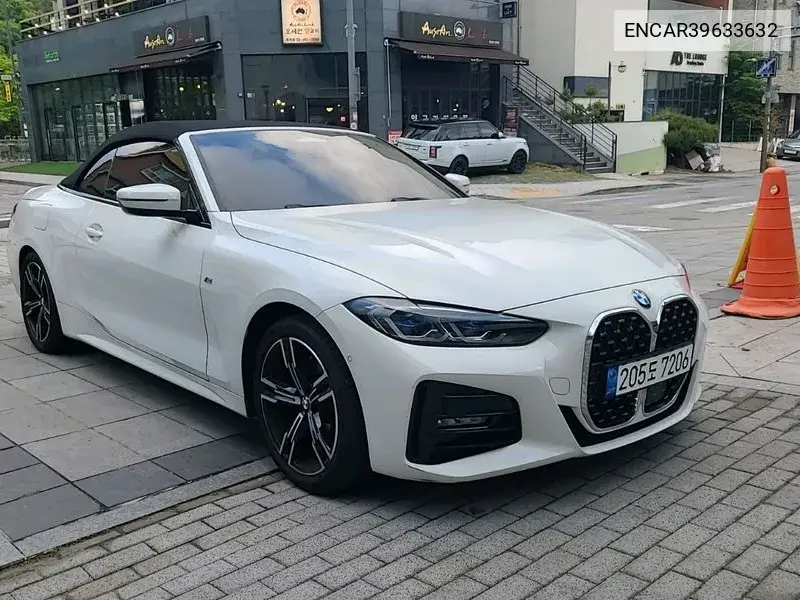 4 Series (G22) 420I M Sports Convertible VIN: ENCAR39633632 Lot: 39633632