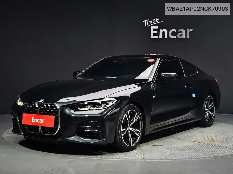 4 Series (G22) 420I M Sports Coupe VIN: WBA21AP02NCK70903 Lot: 39935278